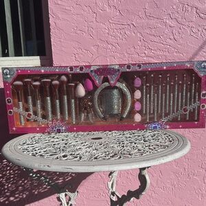 Crystal Makeup Brush and Sponge Set